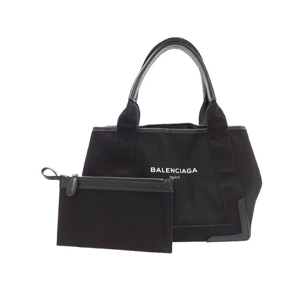 Balenciaga Tote Blue Navy Cabas Bag - Picture 2 of 9